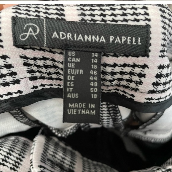 Adriana Papell houndstooth pants - Picture 5 of 7